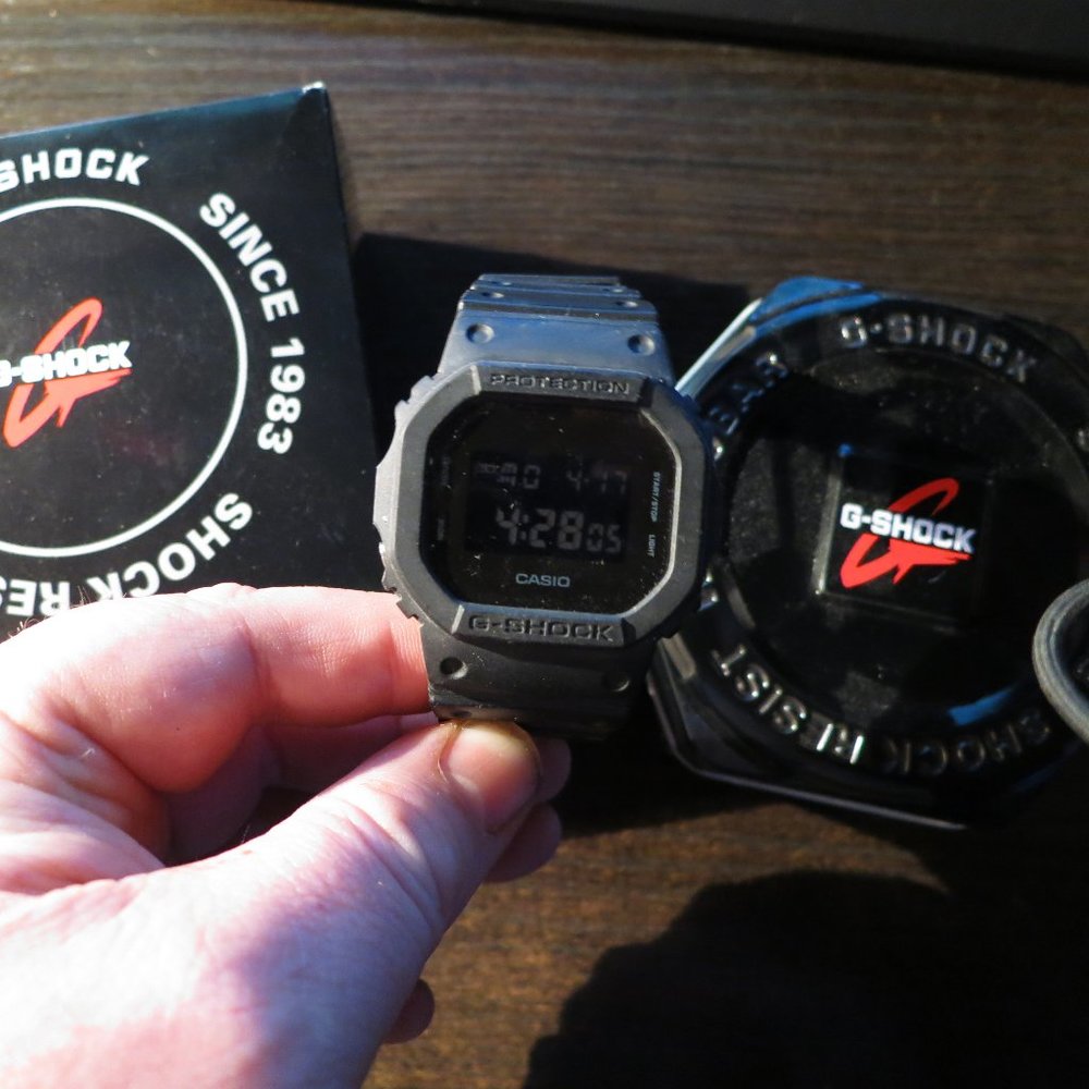 G Shock watches 5600BB and 5600E